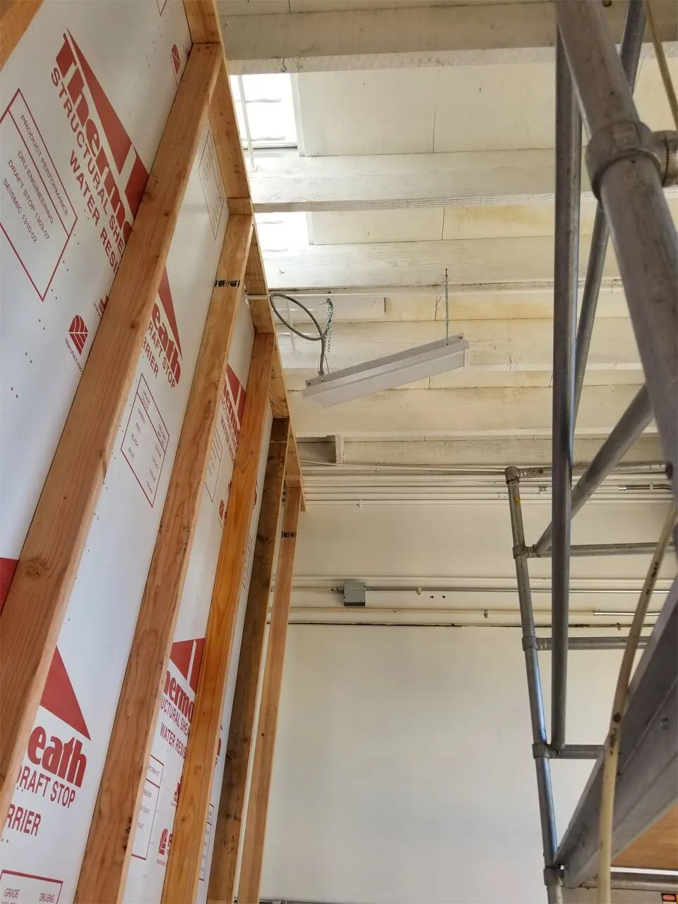 Structural construction project in progress in the San Francisco Bay Area by Bravo Building Co.