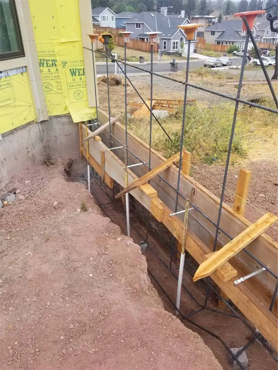Custom home construction project by Bravo Building Co.