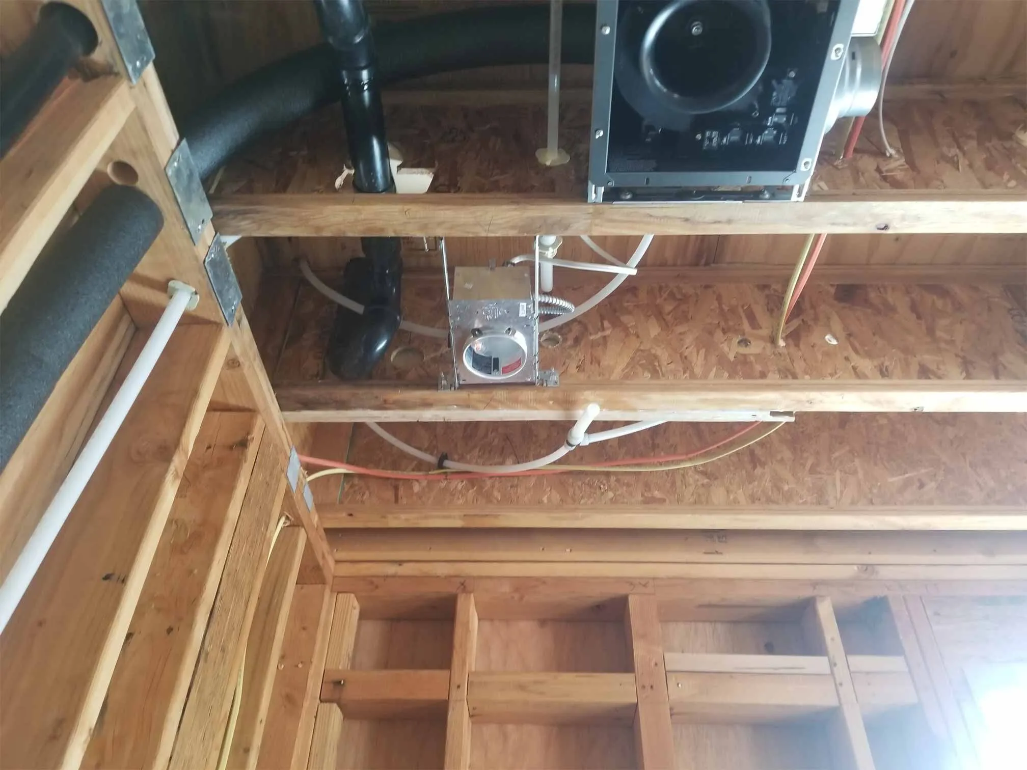 Structural construction project in progress in Northern California by Bravo Building Co.