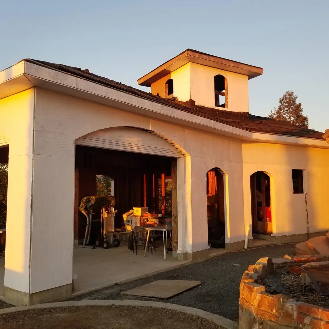 Custom home construction project by Bravo Building Co.