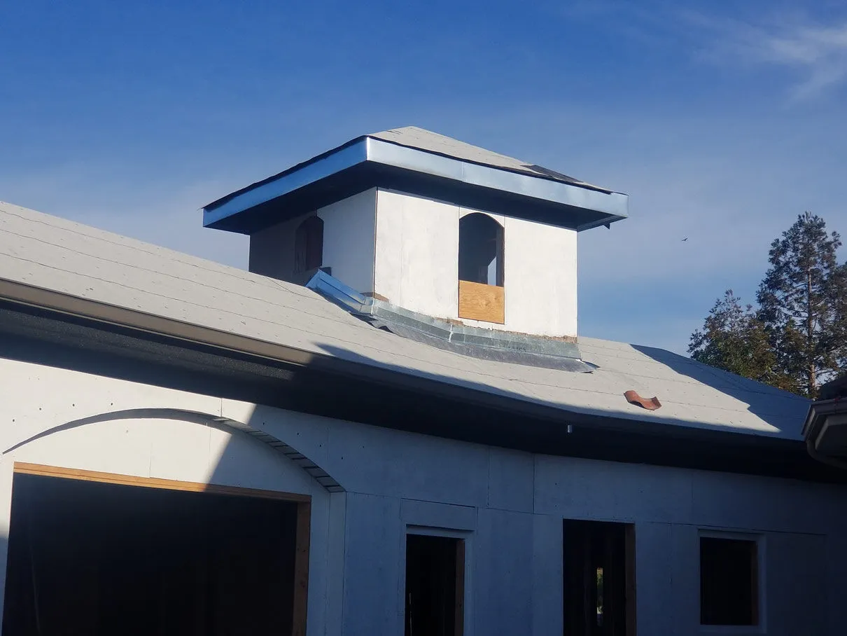 Custom home construction project by Bravo Building Co.