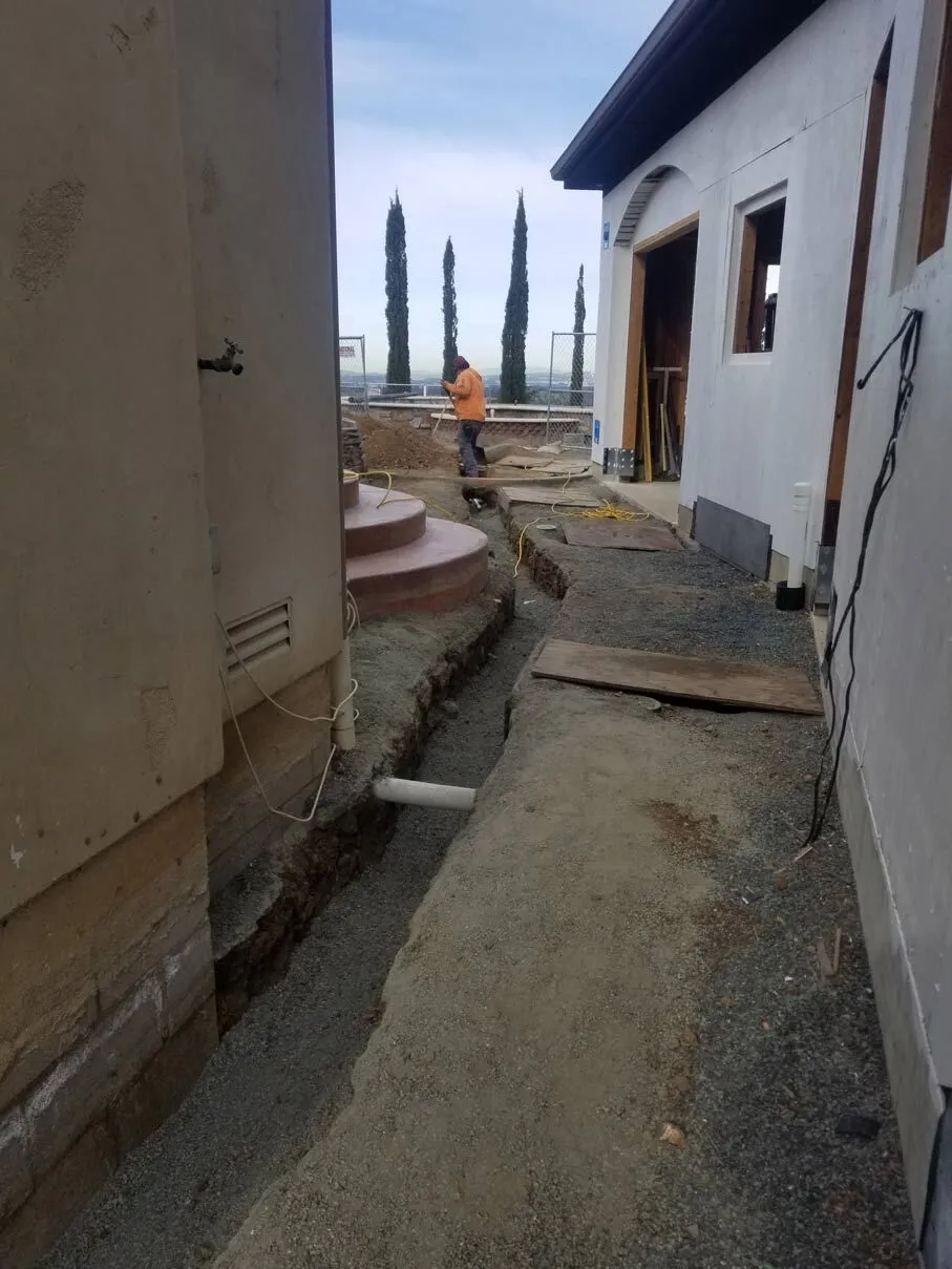 Custom home construction project by Bravo Building Co.