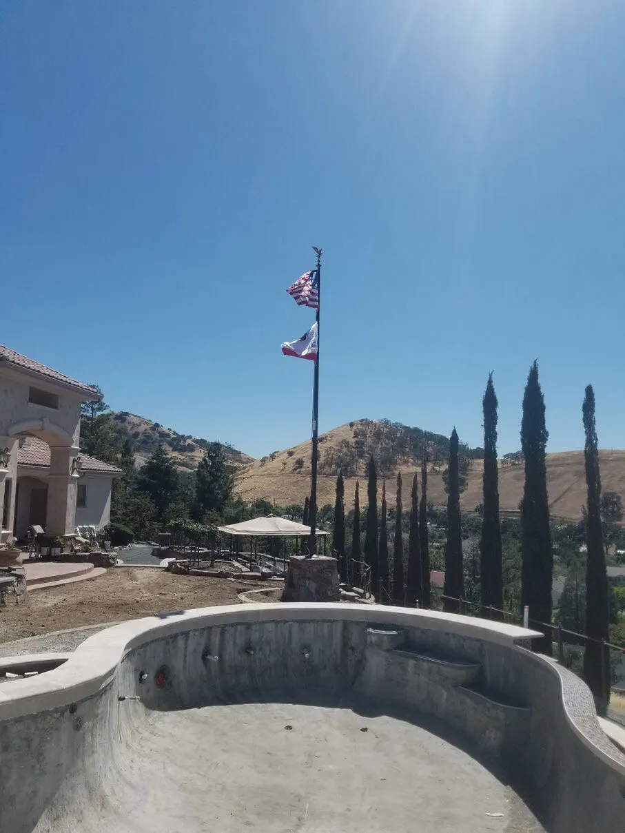 Custom home construction project by Bravo Building Co.