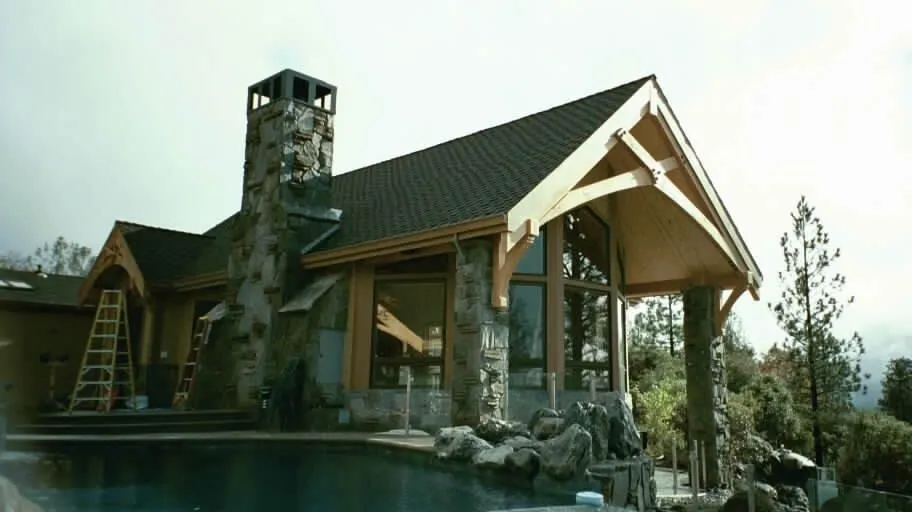 Structural construction project in progress in Northern California by Bravo Building Co.