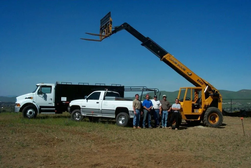 The Bravo Building Co. construction team on a jobsite in Northern California